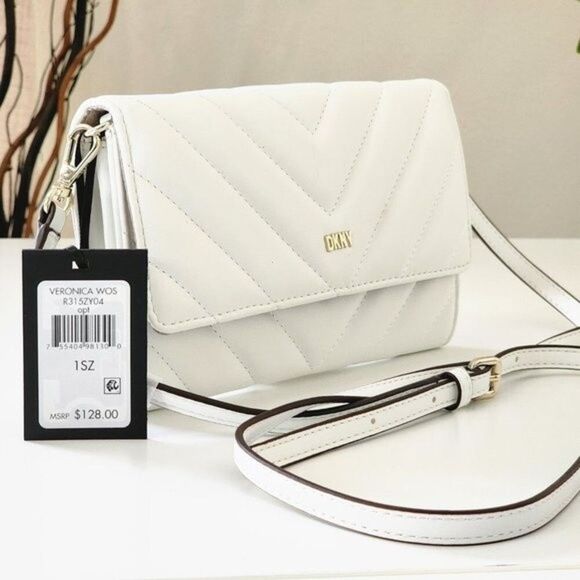 NEW! DKNY Veronica WOS Crossbody Bag Shoulder Bag Purse - Picture 4 of 10